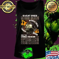Skull sweat dries blood clots bones heal on the strongest men become operating engineers s Tank top