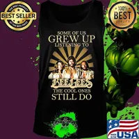 Some of us grew up listening to bee gees the cool ones still do s Tank top