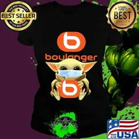 Star wars baby yoda mask hug boulanger s Ladies tee