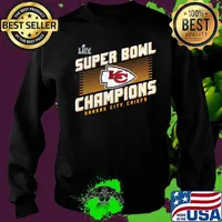 Super bowl liv champions kansas city chiefs football logo s Sweater