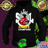 Super bowl liv champions kansas city chiefs football s Hoodie