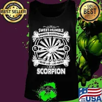 Sweet humble sinner dominant self reliant powerful wise secretive i never said i was perfect i am a scorpion s Tank top