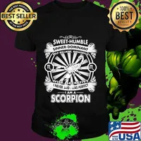 Sweet humble sinner dominant self reliant powerful wise secretive i never said i was perfect i am a scorpion shirt