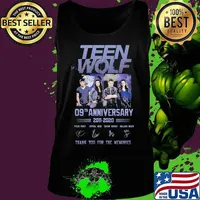 Teen wolf 09th anniversary 2011 2020 thank you for the memories signatures s Tank top