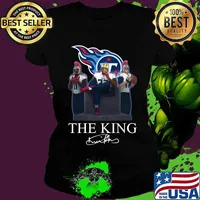 Tennessee titans king henry the king signature s Ladies tee