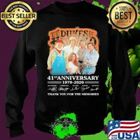 The dukes of hazzard 41st anniversary 1979 2020 thank you for the memories signatures s Sweater