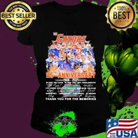 The florida gator 115th anniversary 1906 2021 thank you for the memories signatures s Ladies tee