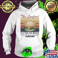 The lanford est 1992 lunch box home of the loose meat sandwich lanford il vintage retro s Hoodie