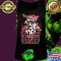 The red wings 95th anniversary 1926 2020 thank you for the memories signatures s Tank top