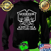 The sanderson witch museum salem ma est 11693 home of the black flame candle s Sweater