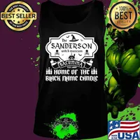 The sanderson witch museum salem ma est 1693 home of the black flame candle s Tank top