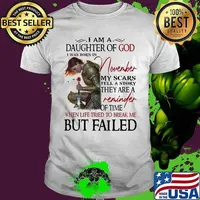 Vikings i am a daughter of god i was born in november my scars tell a story they are a reminder of time when life tried to break me but failed shirt