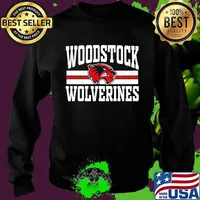 Woodstock high school wolverines logo s Sweater