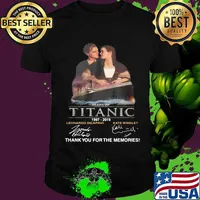 Years of titanic 1997 2019 thank you for the memories signatures shirt