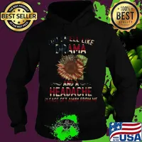 YOU SMELL LIKE DRAMA AND HEADACHE PLEASE GET AWAY FROM ME SUNFLOWER AMERICAN FLAG SHIRT Hoodie