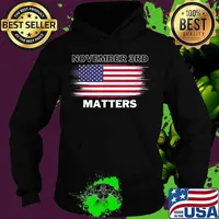 2020 Vote On Election Day November 3rd Matters T-shirt T-Shirt Hoodie