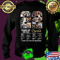 22 years of 1998 2020 charmed thank you for the memories signatures s Sweater