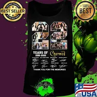 22 years of 1998 2020 charmed thank you for the memories signatures s Tank top