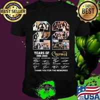 22 years of 1998 2020 charmed thank you for the memories signatures shirt