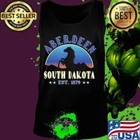 Aberdeen South Dakota SD Horse Gift T-Shirt Tank top