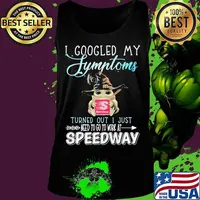 Baby yoda witch i googled my symptoms turned out i just need to go to work at speedway s Tank top