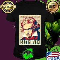 Beethoven Classical Music Composer Retro T-Shirt
