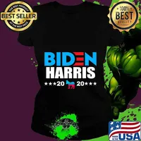 Biden Harris Shirt Joe Biden Kamala Harris 2020 Apparel T-Shirt Ladies tee