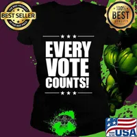 Blue Vote Tshirt Red Vote Tshirt Women Men 2020 T-Shirt Ladies tee