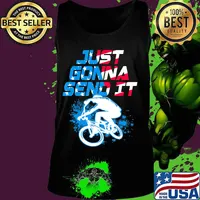 BMX Just Gonna Send It BMX Racing Freestyle BMX Rider T-Shirt Tank top