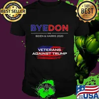 ByeDon Funny Biden & Harris Vets Against Trump Bye Don 2020 T-Shirt