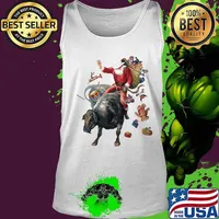 Cowboys mensagens de natal country s Tank top