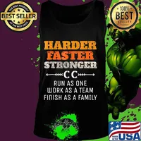 Cross Country Running T-Shirt Run As One Cross Country Team Tank top