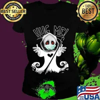 Cute Grim Reaper with Mask - Halloween T-Shirt Ladies tee
