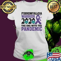 Fibromyalgia warrior 2020 the one with the pandemic mask covid 19 s Ladies tee