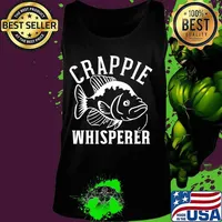 Fish Crappie whisperer T-Shirt Tank top