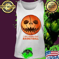 Funny Basketball Gifts I Just Wanna Play Basketball T-Shirt Tank top