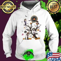 Happy halloween tree pink floyd the dark side of the moon s Hoodie