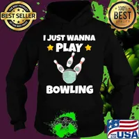 I Just Wanna Play Bowling Quarantine Face Mask Bowling Ball T-Shirt Copy Hoodie