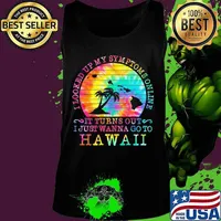 I looked up my symptoms online it turns out i just wanna go to hawaii vintage retro s Tank top