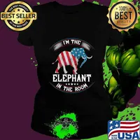 I'm The Elephant in The Room t-shirt Republica Conservative T-Shirt Ladies tee
