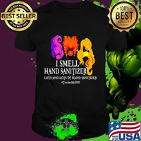 I Smell Hand Sanitizer Lots And Lots Of - Teacher Halloween T-Shirt