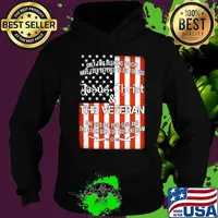 JESUS CHRIST AND THE VETERAN AMERICAN FLAG INDEPENDENCE DAY SHIRT Hoodie