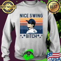 Kelly's Face Mocking Joe Nice Swing T-Shirt Sweater