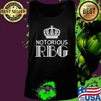 Notorious R.B.G. - RBG Ruth Bader Ginsburg Feminist Rights T-Shirt Tank top