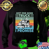Official just one more truck i promise vintage s Sweater