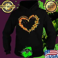 Official you are my sunshine sunflowers heart s Hoodie