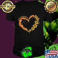 Official you are my sunshine sunflowers heart shirt