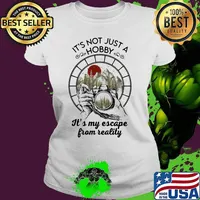 Photographer it's not just a hobby it's my escape from reality sunset s Ladies tee