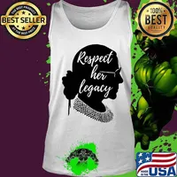 Ruth bader ginsburg respect her legacy s Tank top