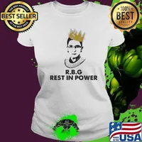 Ruth bader ginsburg rest in power s Ladies tee